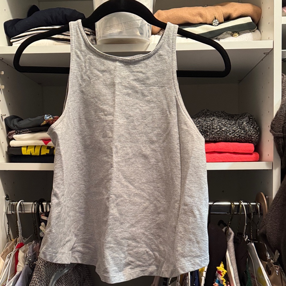 Lululemon Athletica Light Gray Tank Top